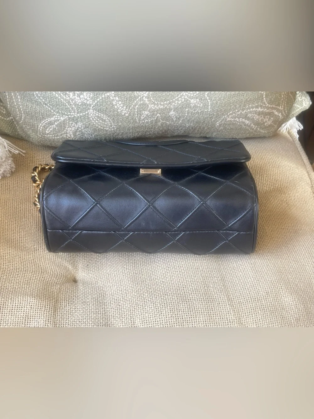 👜 Tory Burch Fleming Medium Convertible Shoulder Bag -Black Leather ⭐️
